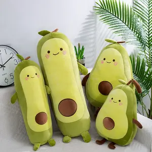 Songshan Toys hot sale peluche plushie toy kawaii Cute Birthday Gift stuffed animal soft Avocado fruit Plush Pillow body cushion