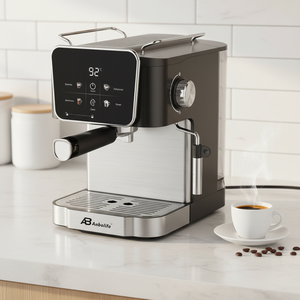 Anbolife 2026 Machine à expresso italienne professionnelle pour café et restaurant, machine à cappuccino avec mousseur - Product Image 2