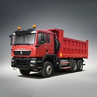Camion benne d'occasion Sinotruk HOWO TX Diesel 6x4 Euro 2 10-15T 351-450HP 5,8m Conduite à gauche pour la construction et l'exploitation minière