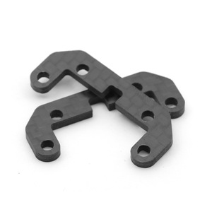 ขายดี OEM แท่นยึดเหล็กกันโคลงคาร์บอนไฟเบอร์สำหรับรถ <span class=keywords><strong>Tamiya</strong></span> <span class=keywords><strong>TT02</strong></span> TT-02 1/10 RC อะไหล่แต่ง อุปกรณ์เสริม - Product Image 1