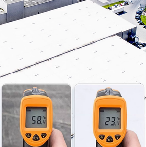 Pintura Acrílica Anti-Calor con Aislamiento Térmico y Protección UV, Aplicación con Brocha para Revestimiento de Paredes Exteriores y Techos de Primera Calidad - Product Image 5