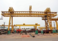Kran Gantry Tipe Truss Double Girder Berkualitas Tinggi Harga Pabrik, Kran Transfer 10-100T Bersertifikasi CE ISO, Motor Gearbox Gear