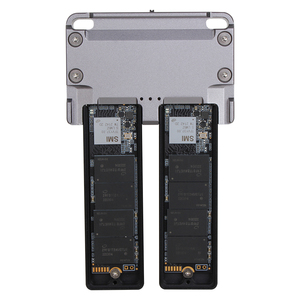 USB 3.2 Gen 2 Type C ฮาร์ดไดรฟ์ภายนอก SSD Enclosure RAID dual Bay M.2 NVMe SSD เคสสำหรับแล็ปท็อป - Product Image 2