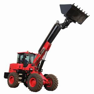 Chargeuse sur pneus télescopique compacte 4x4 à articulation frontale supérieure, capacité de levage de 6,6 m, godet de 2 m³, grande capacité, quatre roues motrices - Product Image 1