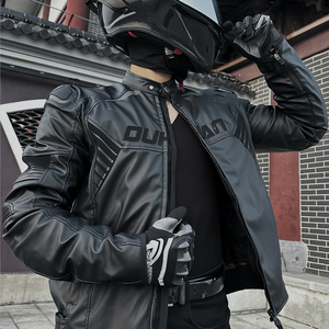 Chaqueta de Motociclismo de Cuero Transpirable Repsol para Hombre, Ropa Deportiva de Carreras de Motos, Traje de Carreras de Autos de Fórmula 1 y Motocross - Product Image 1