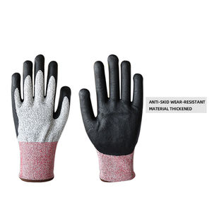 Guantes de trabajo de fibra de vidrio HPPE + de alta calidad Vaulex, guantes anticorte resistentes, guantes de trabajo, construcción de seguridad - Product Image 3