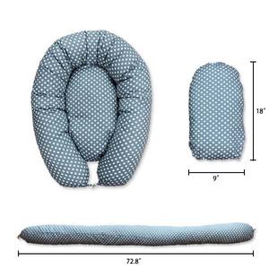 Oreiller <span class=keywords><strong>de</strong></span> <span class=keywords><strong>maternité</strong></span> multifonctionnel en coton, nouveau produit, bon marché, <span class=keywords><strong>de</strong></span> haute qualité, positionnement pour bébés, pour allaitement - Product Image 3