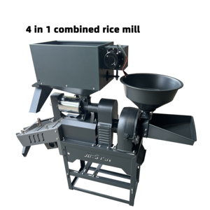 Machine Agricole 4 en 1 Broyeur à Riz Multifonctionnel avec Crible Vibrant - Product Image 3