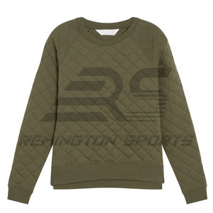 เสื้อสเวตเตอร์แขนยาวผู้ชายผ้าฝ้ายสีพื้นสไตล์สตรีทแวร์สำหรับผู้ชาย - Product Image 5