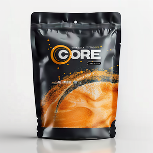 Impresión halográfica personalizada grande 5Kg 10Kg Zip Lock Ziplock Zipper Foil Mylar Bag para Creatin Whey Protein Powder - Product Image 1