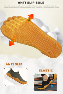 Biểu Tượng Tùy Chỉnh Bơi Bãi Biển Thể Thao Giản Dị Vớ Yoga Slip-On Zero Drop Rộng Toe Hộp Đi Bộ Chạy Aqua Nước Chân Trần Giày - Product Image 3