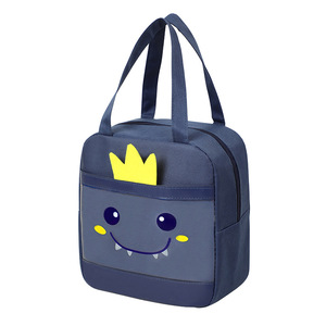 Cute Cartoon Lunch Bag Insulated Tote For Kids And Adults <b>Pink</b> Bunny Yellow Duck Design - Product Image 5