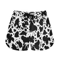 Traje de Baño para Niñas con Estampado Moderno y Colorido, Shorts de Baño Infantiles con Cordón Ajustable y Forro de Malla