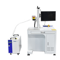 Machine de marquage laser UV 5W/10W/15W/20W avec système de refroidissement par eau pour gravure automatique sur plastique, cristal, agate, feuilles et verre