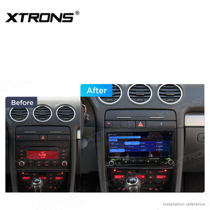 XTRONS Autoradio Android 15 de 10,26 pouces pour Audi A4/S4/RS4 / Seat Exeo 6+128 Go Amplificateur DSP Wi-Fi 6 4G Bluetooth 5.4 LED CANbus - Product Image 2