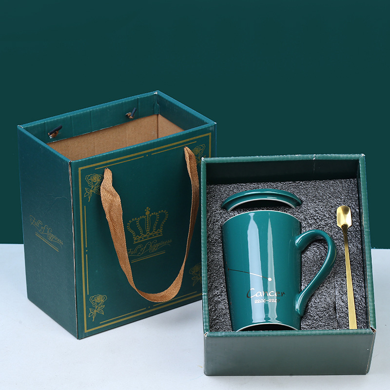 Coffret cadeau n°12 vert foncé vert cancer