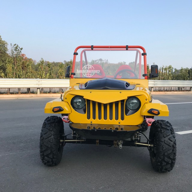 Made in China Special Transport Four Wheel Jeep Pickup Truck Off Road Wholesale 4x4 500cc Pickup Truck Mini Jeep