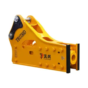 Martillo hidráulico de tipo lateral TB680D para excavadora Komatsu de 4-7 toneladas