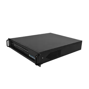 Zunsia Lga1700 Cpu H610 Q670 Chipset Firewall Router 6*2.5G Lan 4*10G Sfp 2u Server Case Ddr4 64Gb Miniserver Pc