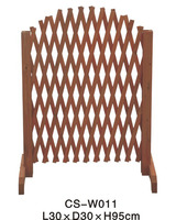 Clôture en bois de cèdre chinois de haute qualité, élimination des plantes grimpantes de Patio, diviseur de pièce Portable, écran en bois, porte-chien