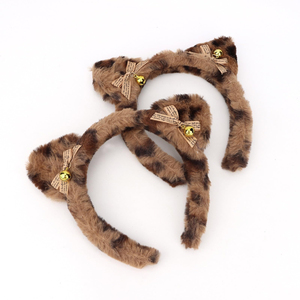 Diadema de Peluche con Orejas de Animales de Dibujos Animados, Suave y Lavable, con Orejas de Oso, Gato y Conejo, para Fiestas, Cosplay, Spa, Regalo - Product Image 2