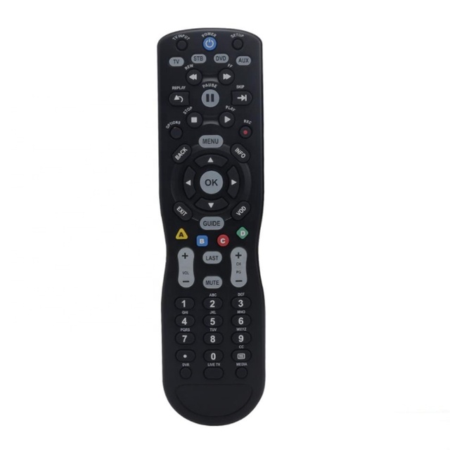 Entone Universal Remote Control Model URC-4031 for Time Warner Cable Set Top Boxes With Tv Dvd Vcr Audio Devices