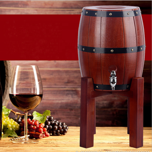 Barril de Madera de 3L para Vino o Cerveza, con Logotipo Personalizado y Color Pintado - Product Image 2