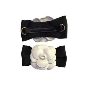 <span class=keywords><strong>Pull</strong></span> en tricot de style décontracté <span class=keywords><strong>à</strong></span> double usage de haute qualité pour femmes, en polyester/coton anti-boulochage d'hiver, avec pendentif fleur de camélia de 8 cm - Product Image 1