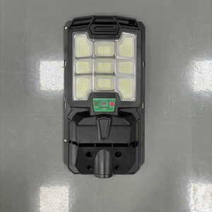 Yihan ไฟถนนพลังงานแสงอาทิตย์ LED 100W, IP67 ABS ติดผนังกลางแจ้งรีโมทคอนโทรลโมโนคริสตัลไลน์ลำแสง120ที่ผ่านการรับรอง CE - Product Image 1
