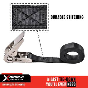 Correa de Trinquete de Acero Inoxidable 304L de Grado Marino con Certificación TUV GS, Ultra Resistente, 800 kg, para Cubierta de Yate - Product Image 2