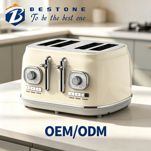 Ensemble d'appareils de cuisine BESTONE 07 : Mixeur, Grille-pain, Bouilloire Électrique, Violet, OEM ODM - Product Image 4