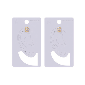 Orecchini a Clip a Forma di W in Acciaio Inossidabile, Confezione Singola, Orecchini alla Moda Senza Foro - Product Image 2