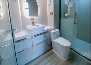 โครงสร้างเหล็กที่ทันสมัยมีสไตล์บ้านสำเร็จรูปการก่อสร้างที่รวดเร็วของวิลล่าโครงสร้างเหล็กที่เป็นเอกลักษณ์และเป็นแรงบันดาลใจให้กับพื้นที่สำนักงานแคปซูล - Product Image 5