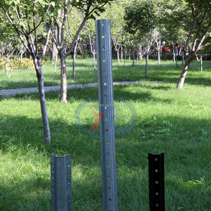 Poteau de ligne en acier galvanisé, support de poutre, connecteur de poutre antirouille pour structure de <span class=keywords><strong>serre</strong></span> agricole, installation - Product Image 1