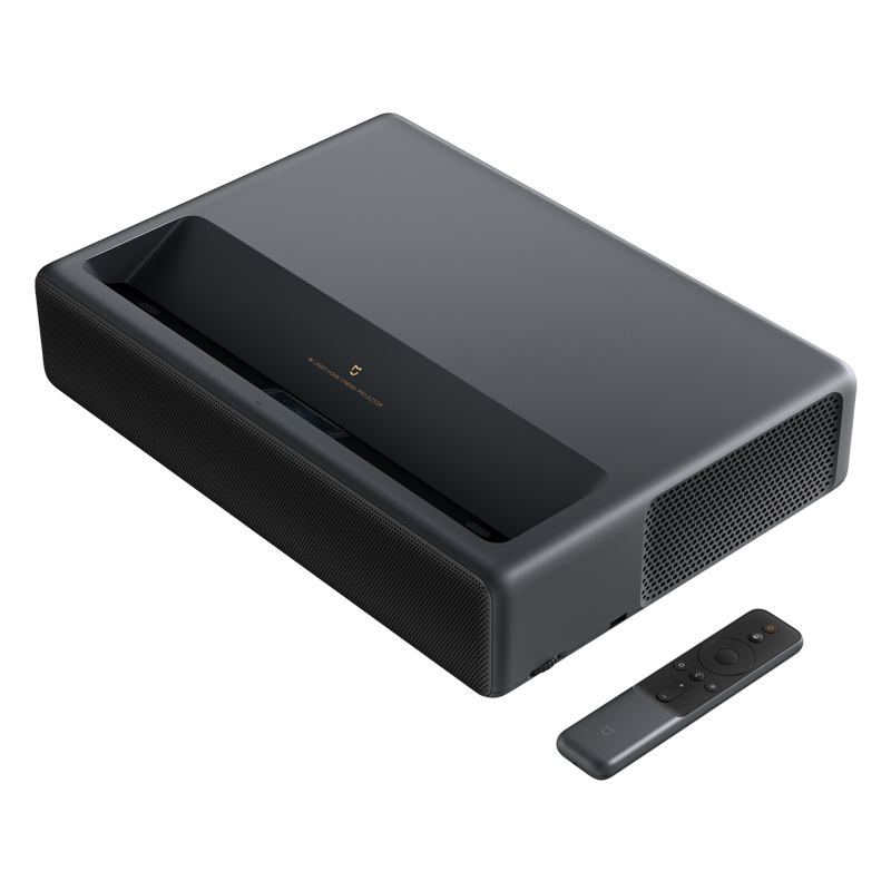 ホット販売Wupro x Xiaomi1S超短焦点レーザープロジェクター4KALPD UHD 2000ANSIルーメンホームシアターDLP USTプロジェクター