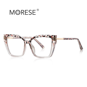 แว่นตาแฟชั่น MORESE 2260 รุ่นผู้หญิง กรอบผีเสื้อหลากสี น้ำหนักเบา ป้องกันแสงสีฟ้า ให้ความสบายสูงสุด - Product Image 6