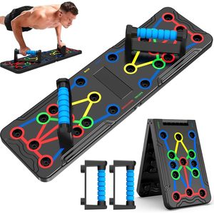 Equipo de Fitness multifuncional sólido de primera calidad 15 "1 sistema de soportes de flexiones de entrenamiento en casa para el suelo pecho ejercicio muscular Sit-up - Product Image 1