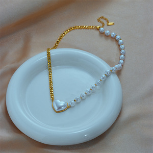 Collar con Proyección <span class=keywords><strong>de</strong></span> Corazón con Garantía <span class=keywords><strong>de</strong></span> <span class=keywords><strong>Precio</strong></span> Insuperable, Decoración Exquisita con Pedrería, Regalo para Tía - Product Image 3