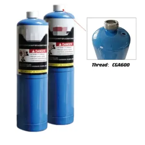 Cilindro DC03 acciaio per bombola del gas mapp per saldatura DOT standard