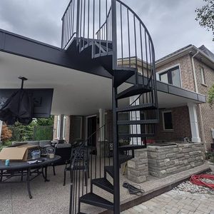 Escaleras prefabricadas <span class=keywords><strong>de</strong></span> fábrica <span class=keywords><strong>de</strong></span> Foshan, escaleras exteriores antideslizantes, escaleras <span class=keywords><strong>de</strong></span> ahorro <span class=keywords><strong>de</strong></span> espacio, <span class=keywords><strong>escalera</strong></span> <span class=keywords><strong>de</strong></span> caracol, <span class=keywords><strong>hierro</strong></span> fundido - Product Image 5