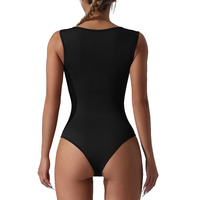 Yoga Fitness Bikini Compression légère façonnage body Shapewear pour femmes Sexy fesses vêtements de sport