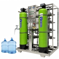 Système d'osmose inverse commercial, machine de traitement d'eau pure industrielle