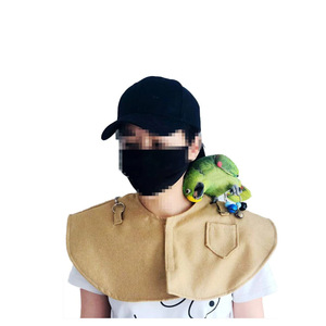 แผ่นรองไหล่ป้องกันรอยขีดข่วนสำหรับนกแก้ว, แผ่นรองไหล่ผ้าเดนิม, แผ่นป้องกันรอยขีดข่วนสำหรับนก, ผ้าคลุมไหล่ป้องกัน - Product Image 1