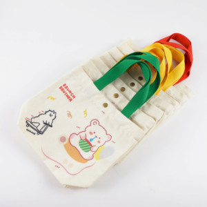 Wholesale Cartoon Stitchess Canvas <strong>Bag</strong> Simple Cute Shoulder <strong>Bag</strong> Large Capacity Tote <strong>Bag</strong> Student Canvas Schoolbag - Product Image 6