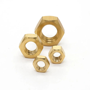 DIN 934 lục giác màu vàng đồng thau Hex <span class=keywords><strong>Nut</strong></span> cho máy chính xác - Product Image 4