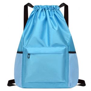 Mochila Deportiva Impermeable Plegable de Moda para Exteriores con Cierre de Cremallera y Bolsillos con Cordón, Forro de Poliéster, Gran Capacidad - Product Image 3