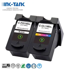 Pg145 Pg-145 Cartridge 145 INK-TANK PG 145 CL 146 PG145 CL146 PG-145 CL-146 PG145XL CL146XL Remanufactured Ink Cartridge For Canon Pixma MG2410 Printer