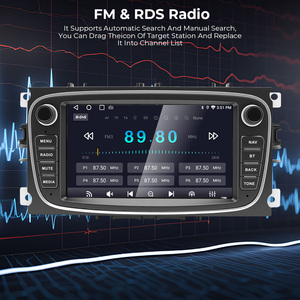 เครื่องเล่นมัลติมีเดีย Android 14 รุ่นที่ดีที่สุด รองรับ GPS WiFi Carplay สำหรับรถยนต์ Ford Focus 2 ปี 2008-2011 S-Max Mondeo Galaxy C-Max วิทยุติดรถยนต์ - Product Image 6