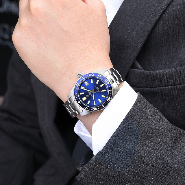 Custom Premium Men Mechanical Watch 38mm Japan NH35 Movement Luminous Waterproof Wristwatch Wholesale Luxury Mechanical Watch