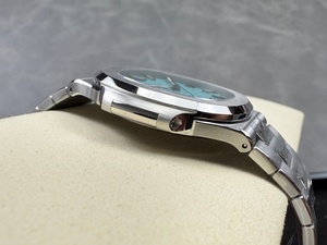 Montre mécanique étanche de qualité supérieure 40 mm, mouvement DDF 324, collaboration 5711, mouvement 330, cadran bleu, montre de plongée - Product Image 2